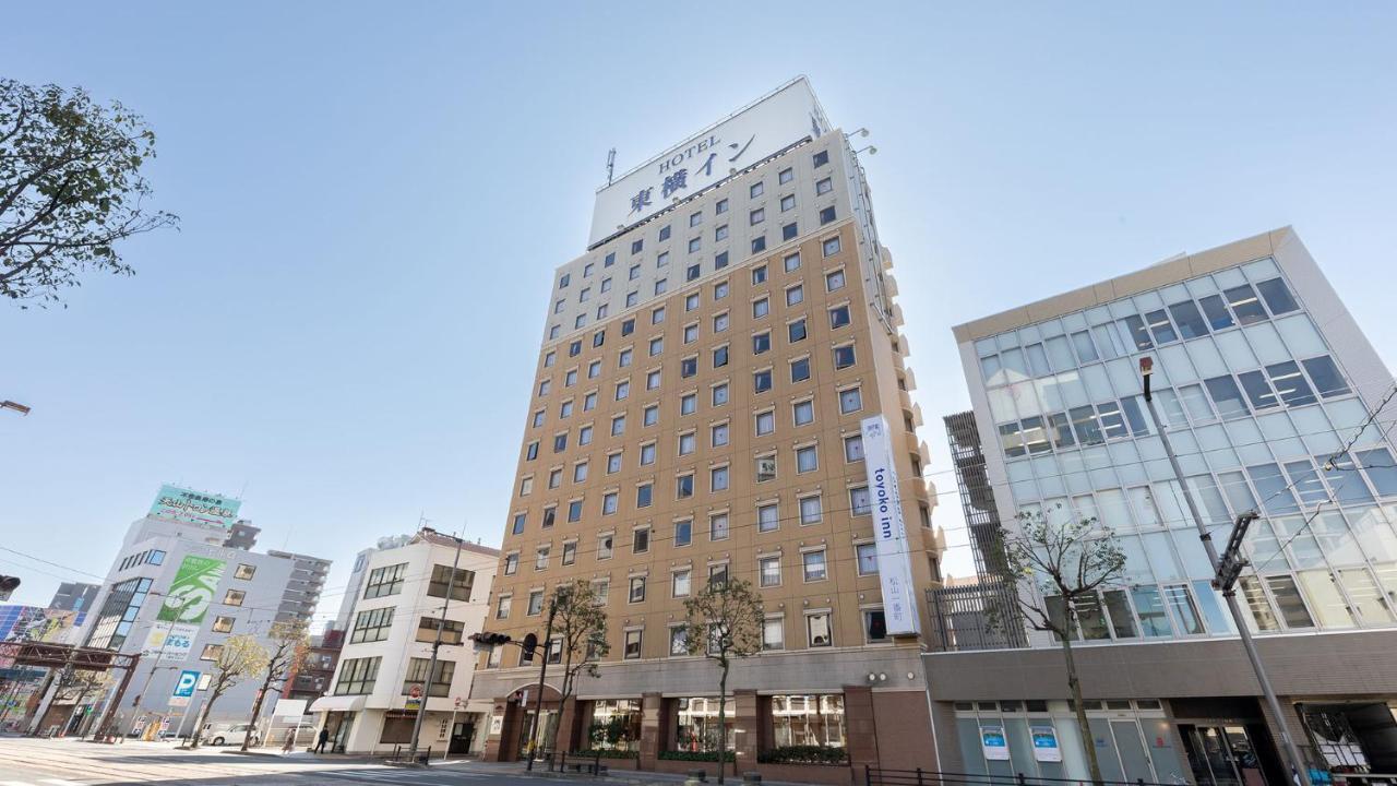 Toyoko Inn Matsuyama Ichibancho Exterior foto